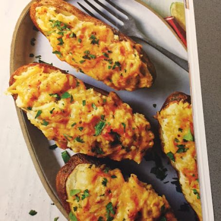 Smoky Twice-Baked  Potatoes